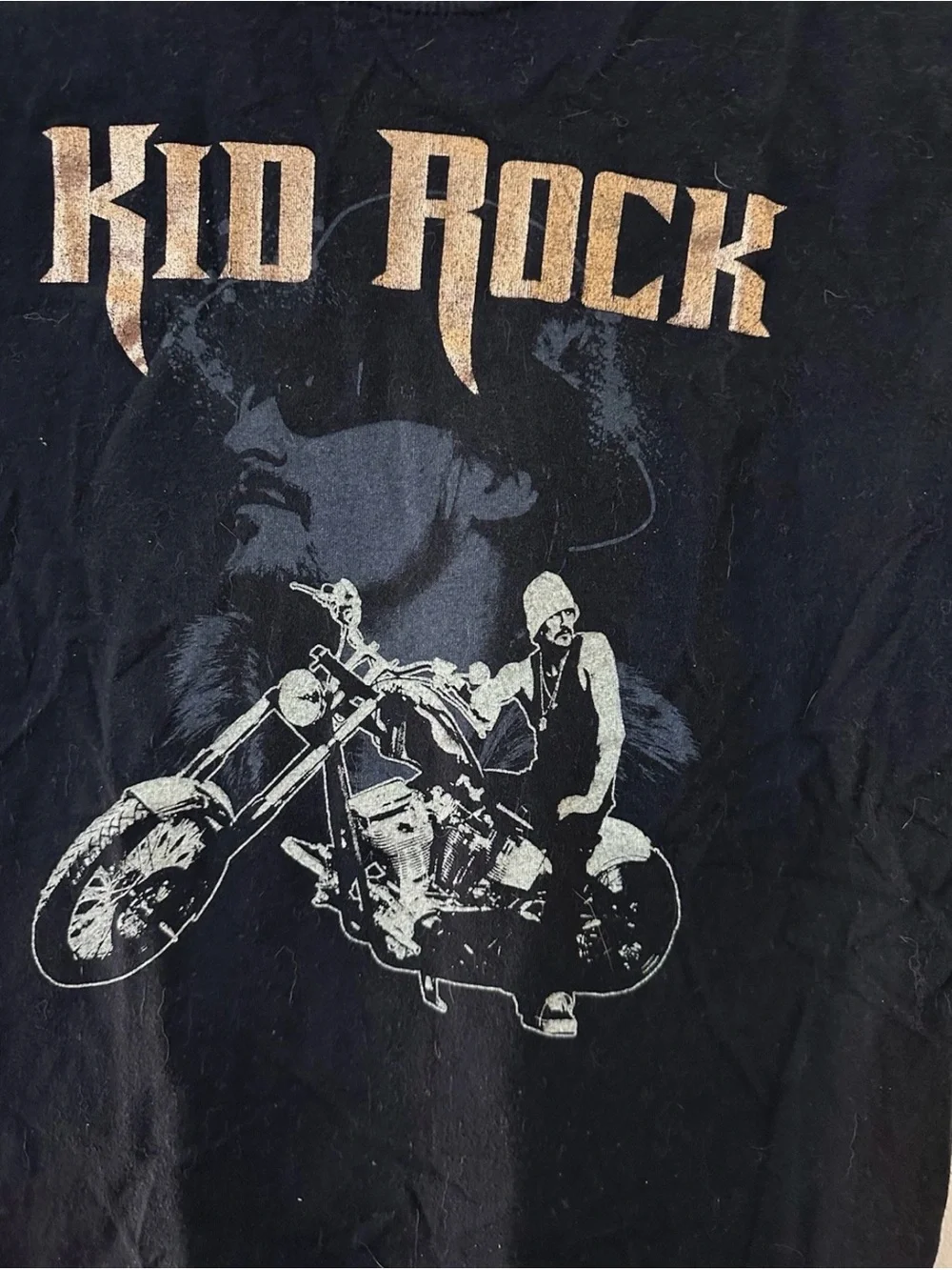 Kid Rock “I’m Still Having A Good Time… Roll on” Shirt Girl’s Sz M